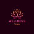 people with leaf for yoga logo design