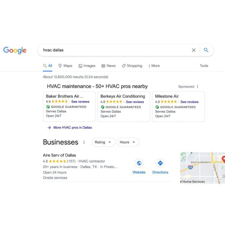 google guaranteed setup agent near me