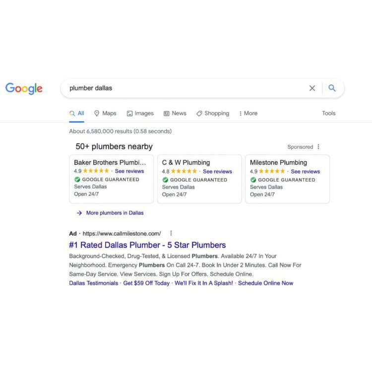 google guaranteed setup agent orlando