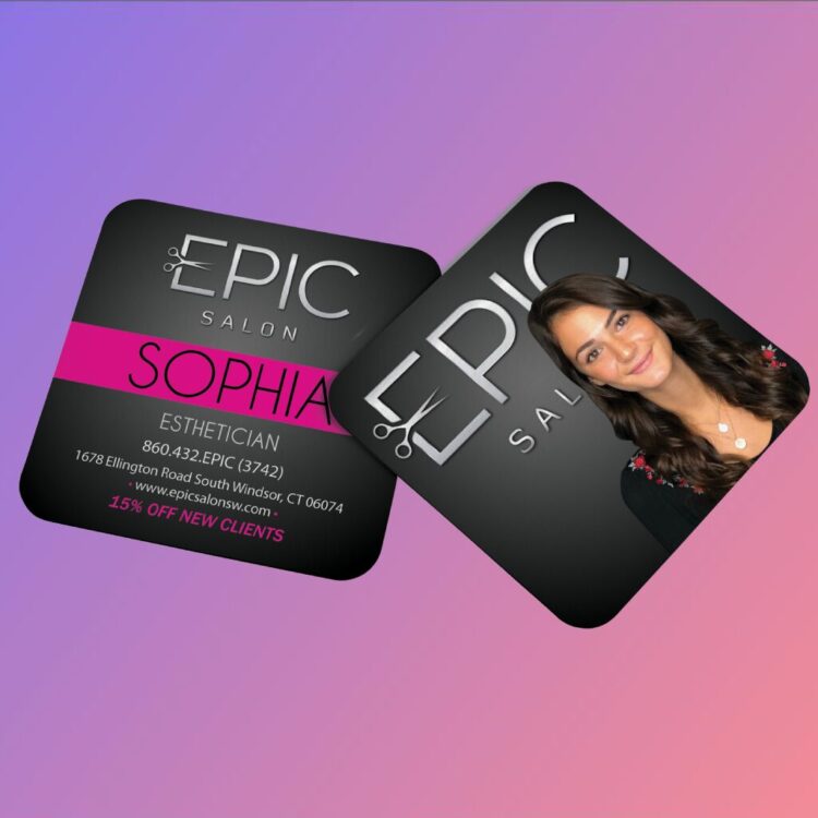 square business cards designer orlando