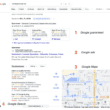 google search results